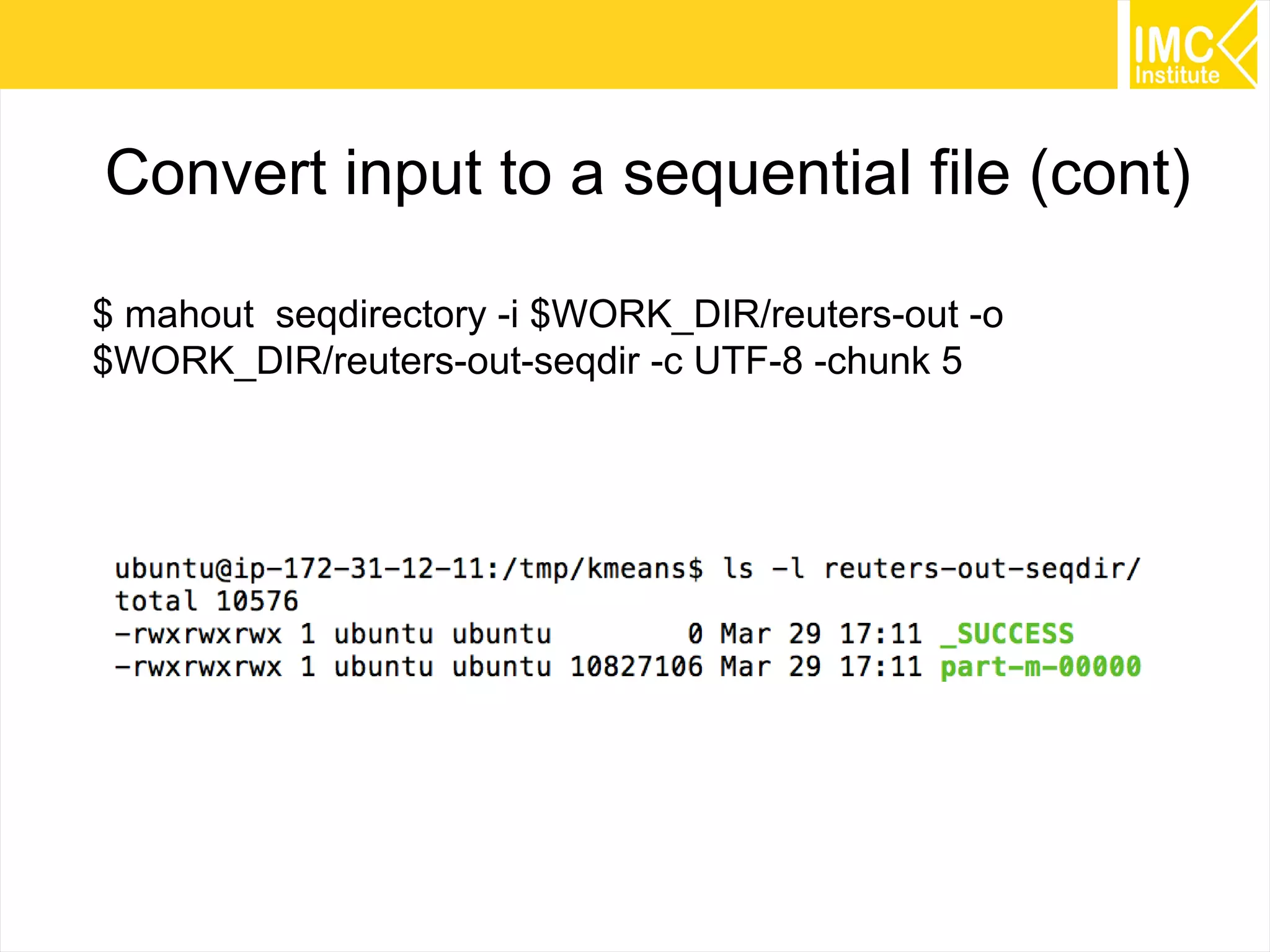 53
Command line options
 