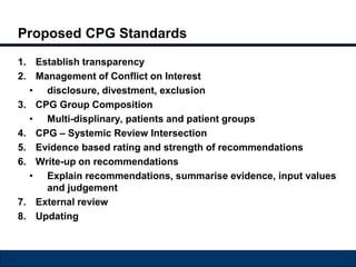 Oncology Treatment Guidelines : The Rules and Rationale | PPTX