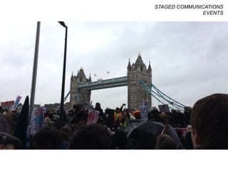 STAGED COMMUNICATIONS
EVENTS
 