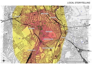 STAGED COMMUNICATIONS
SPACES
LOCAL STORYTELLING
 
