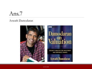 Ans.7
Aswath Damodaran
QUIZLABS
 
