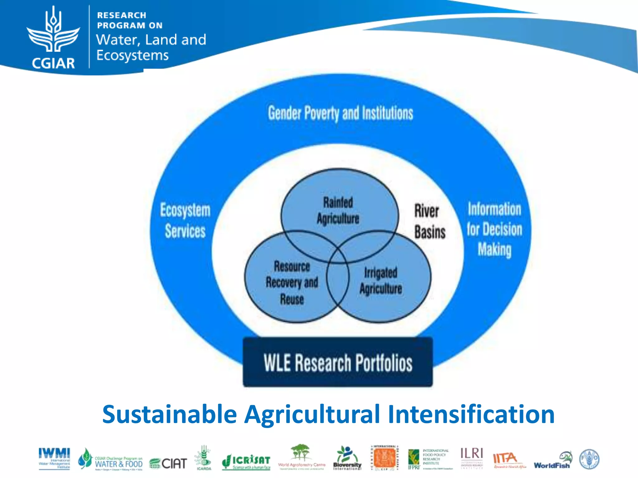 Sustainable Agricultural Intensification

 