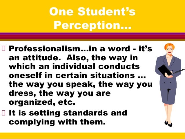 students perception definition