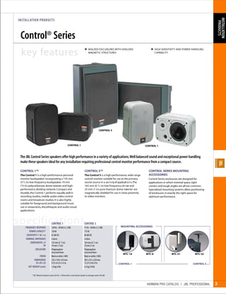 JBL Control Series