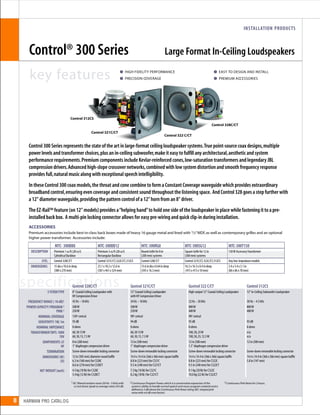 JBL Control Series
