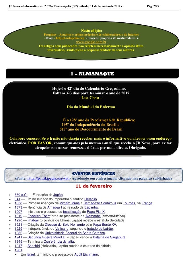 Almanaque mundial online Almanaque mundial online