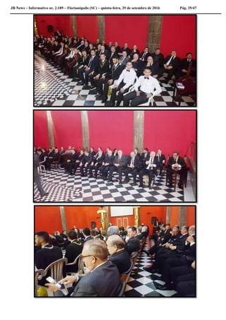 JB News – Informativo nr. 2.189 – Florianópolis (SC) – quinta-feira, 29 de setembro de 2016 Pág. 35/47
 