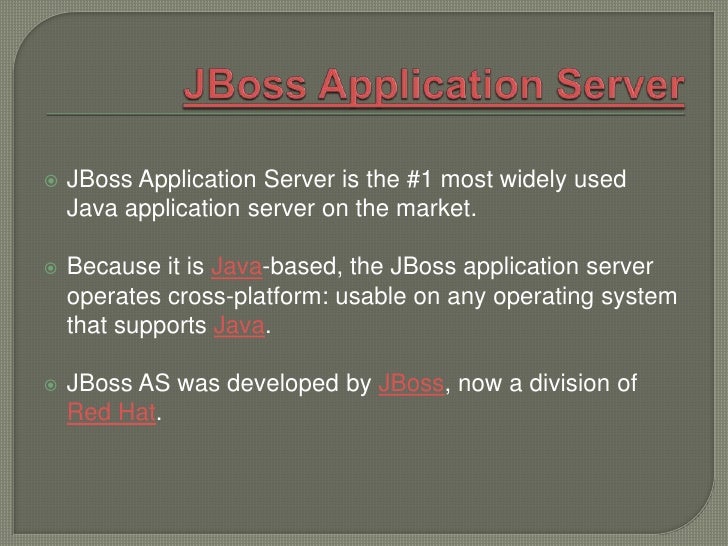 Jboss App Server