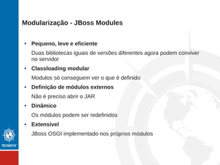 Configuração com foco no usuário
 