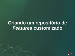 50
Red Hat JBoss Fuse
Criando um repositório de
Features customizado
 