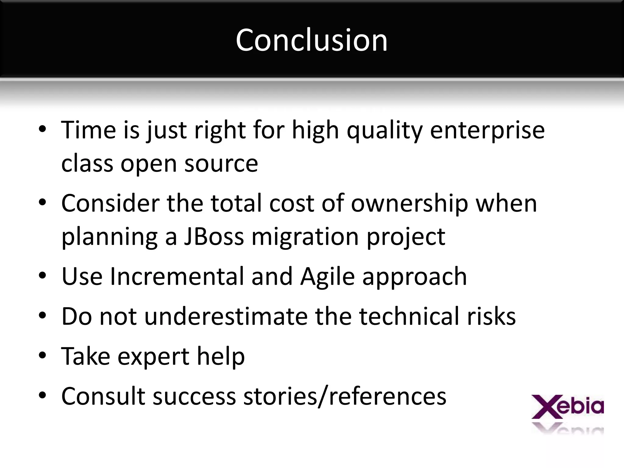 Seminar - JBoss Migration