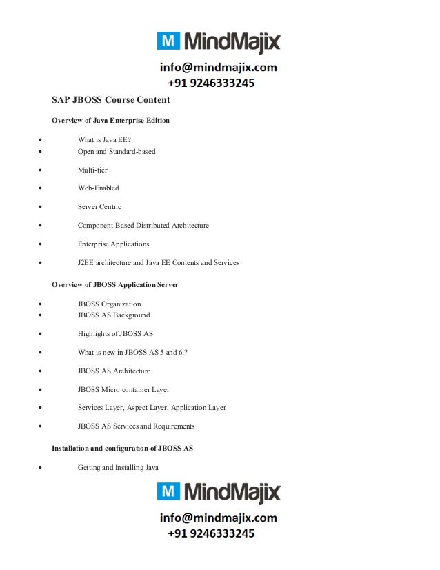 Best Jboss Server Administration Online Training Institute Images, Photos, Reviews