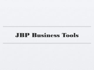 Jbp guide for beginners | PPT