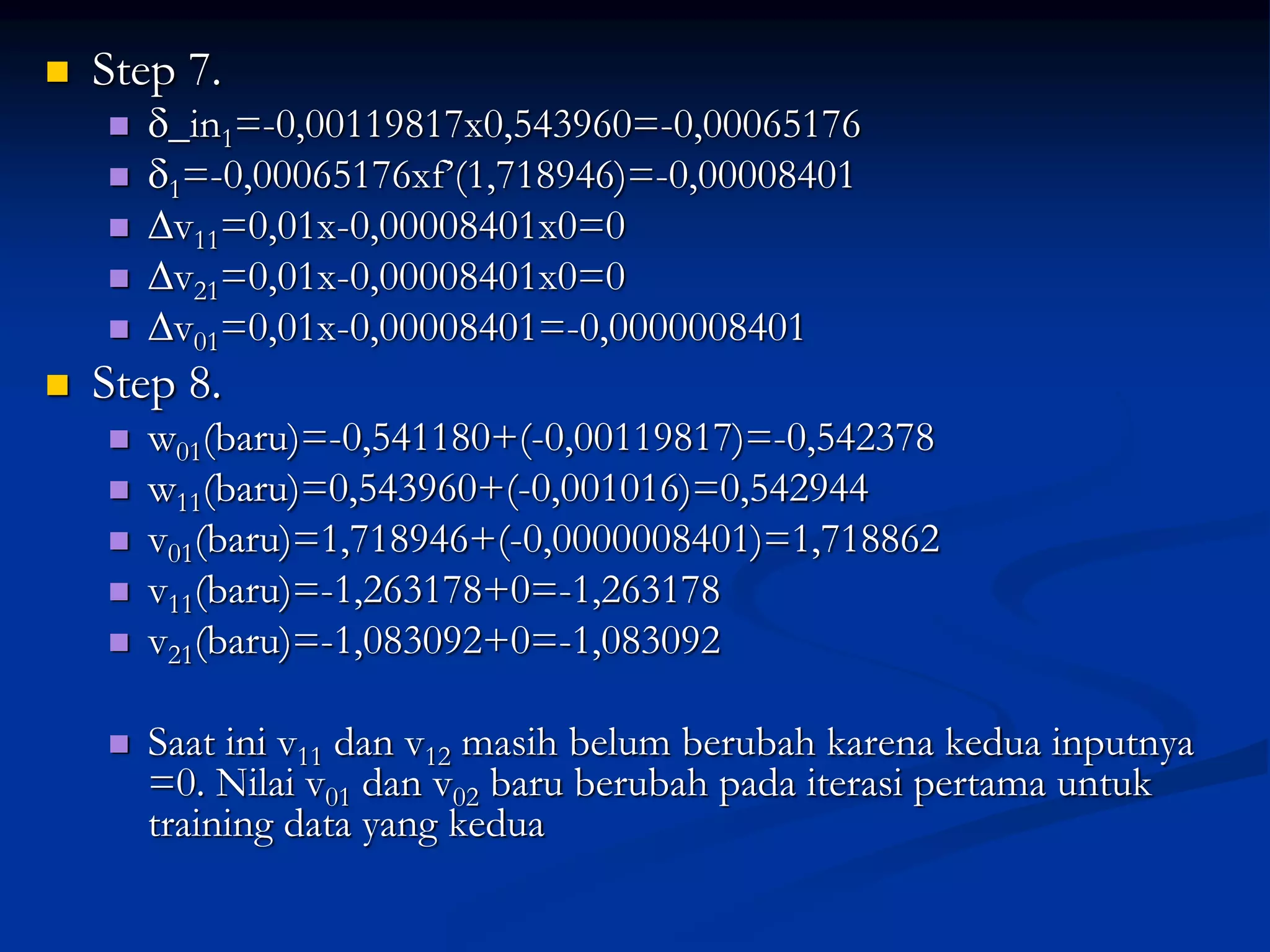 backpropagation | PPTX