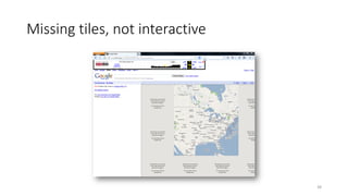 Missing tiles, not interactive
38
 