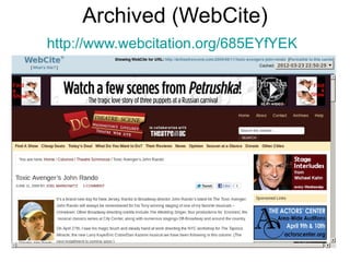 Archived (WebCite)
http://www.webcitation.org/685EYfYEK




                                       25
 