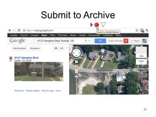 Submit to Archive




                    31
 