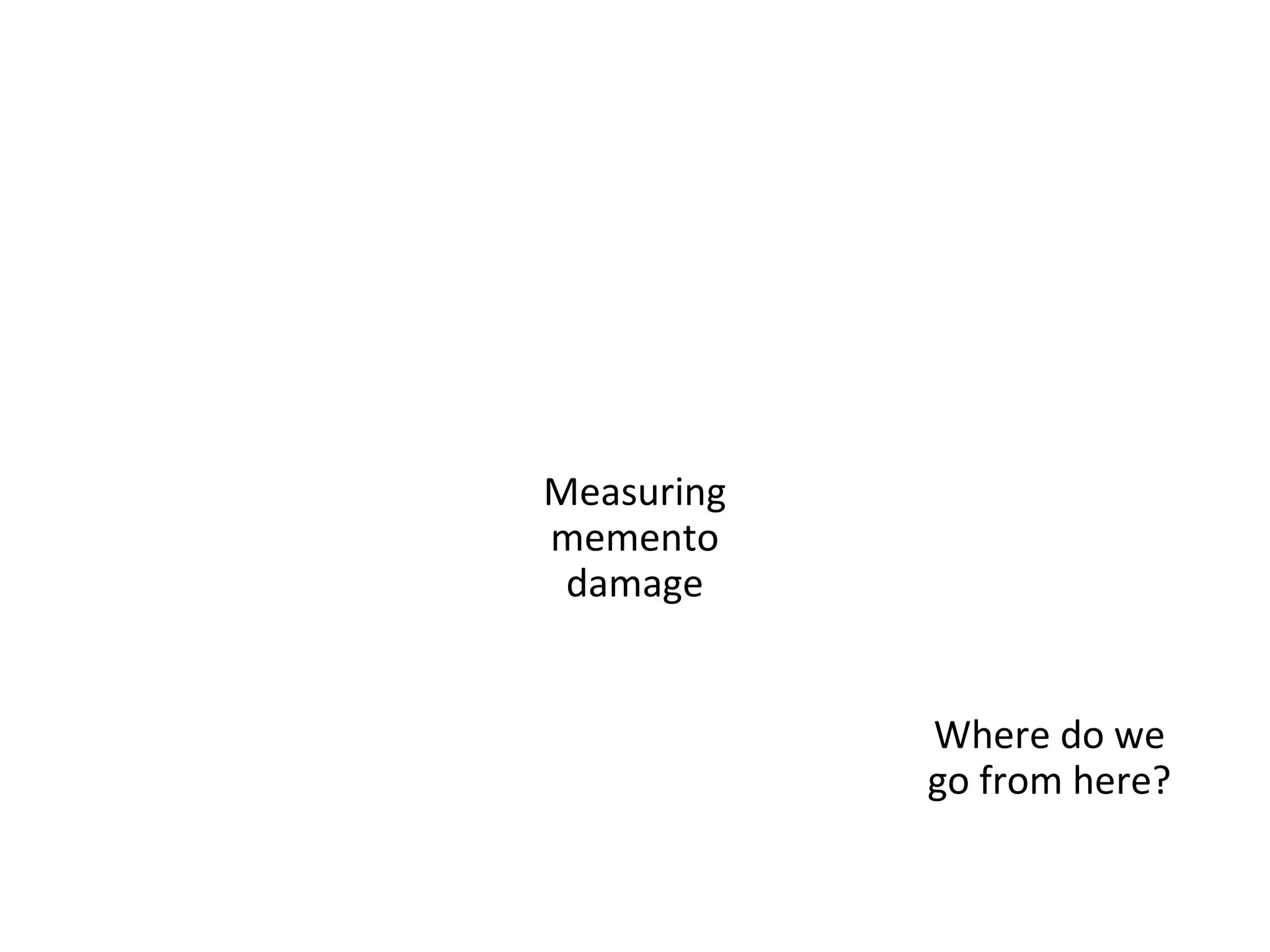 How much can we archive?
 