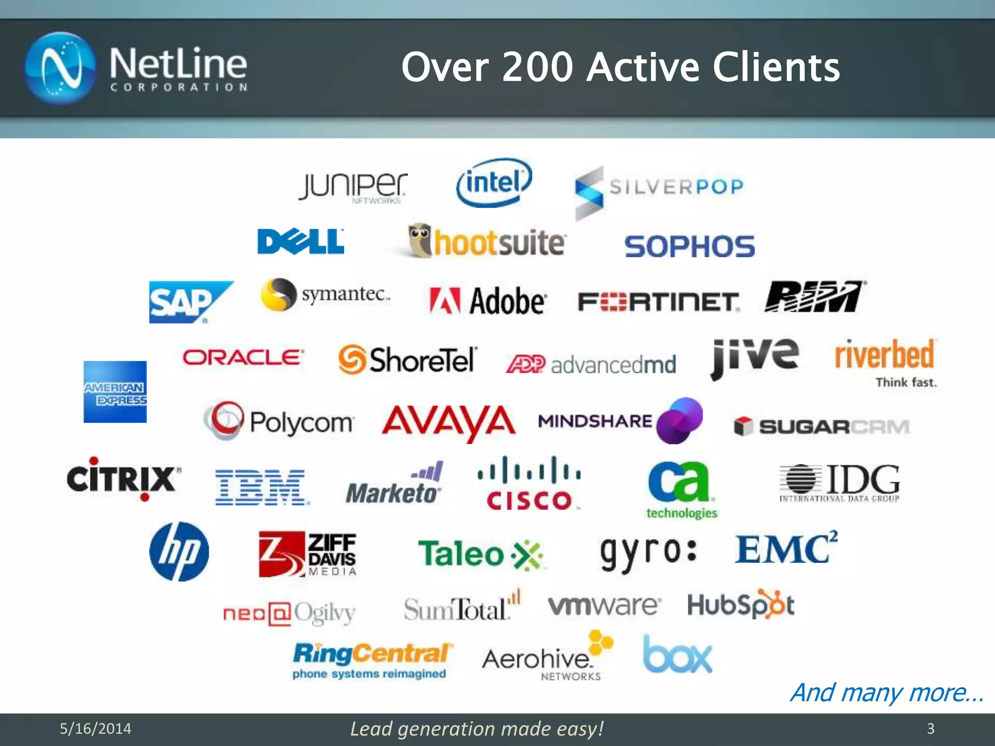 NetLine Sales Presentations | PPT