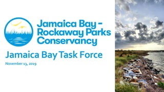 Jamaica BayTask Force
November 13, 2019
 
