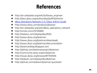 JBoss Community's Application Monitoring Platform