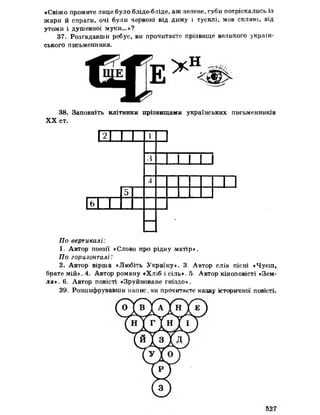Українська література 7 клас  В. Цимбалюк 