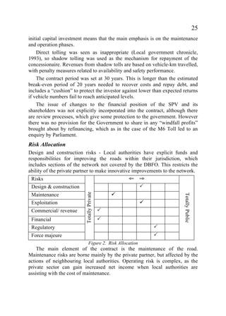 Shadow Toll COST Action TU1001 Public Private Partnerships in Transport: Trends ...