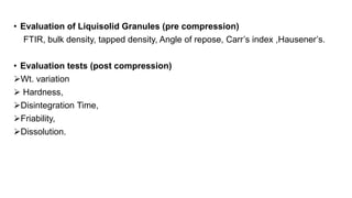 Formulation and Evaluation of Aceclofenac Liquisolid Tablets - jounal ...