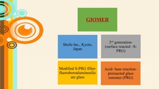 Clinical Evaluation Of Bioactive Resin‑modified Glass Ionomer And ...