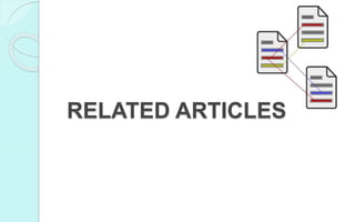 RELATED ARTICLES
 