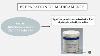 JC - ANTIMICROBIAL SODIUM NaDCC.pptxgggg | PPTX
