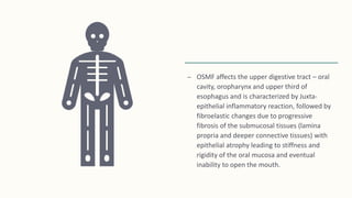 OSMF treatment of various stages- Journal Club | PPTX