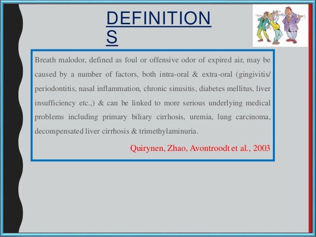 oral problem definition cavity Halitosis Dr  Sanjana Ravindra
