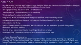 effect of different polishing system and speeds on the surface | PPTX