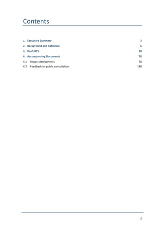 ESMA PRIIPS KID Regulatory Technical Standards (Final draft 31/03/2016 ...