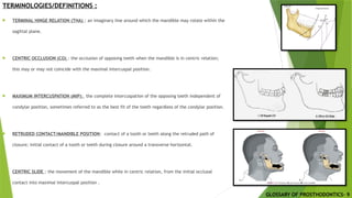 Comprehensive Review of Centric Relation in Prosthodontics: Definitions ...