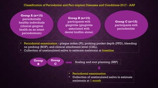 JC 2 presentation Effect of NSPT on salivary melatonin levels in ...