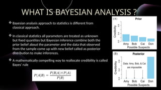 JC 4 ON BAYESIAN ANALYSIS for developing malocclusion | PPTX