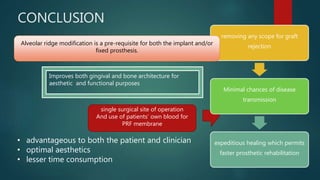 JOURNAL CLUB PRESENTATION IN PROSTHODONTICS ON PLATELET RICH FACTOR | PPTX