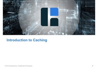 © 2016 Hazelcast Inc. Confidential & Proprietary ‹#›
Introduction to Caching
 