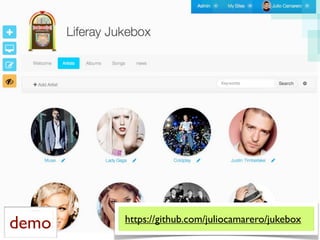 https://github.com/juliocamarero/jukebox
demo
 