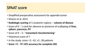 JOURNAL CLUB DISCUSSION ON Appendix MUCINOUS NEOPLASM.pptx