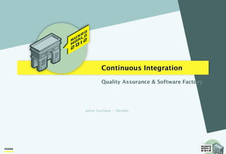 Nuxeo World 2012 — Continuous integration