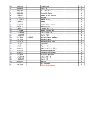 Terna Jcb - Clip Di Fissaggio Alloggiamento Filtro Aria, Confezione Da - Foto 5