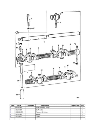 JCB 410 Wheeled Loader Parts Catalogue Manual (Serial Number