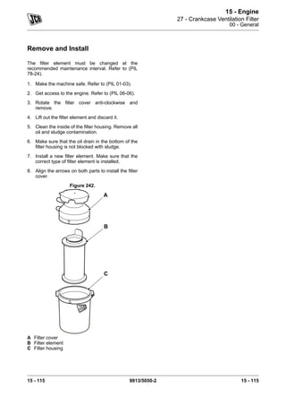 Jcb 510 56 telescopic handler service repair manual sn from 2433101 ...
