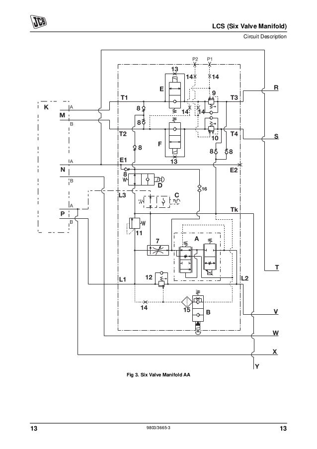 Jcb 520 40 load control (supplement) service repair manual pilot control wiring diagram jcb 