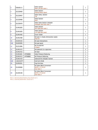 JCB 537 SWAY Telescopic Handlers (Loadall) Parts Catalogue Manual