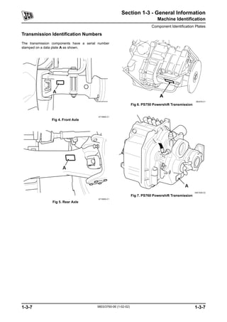 Jcb 541 70 telescopic handler service repair manual | PDF