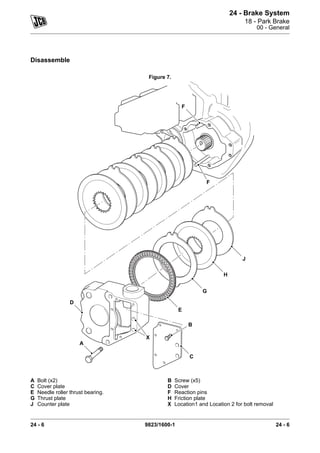 Jcb ps764 transmission service repair manual | PDF